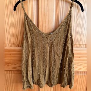 Free People Beaded Tank Top